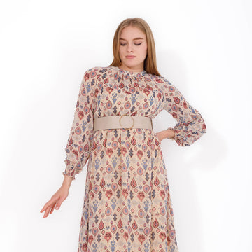 فستان متوسط الطول من ميس فينوس حريمي شيفون، أزرق داكن